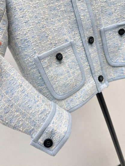 Di 25 Exclusive Cannage Double Pocket Lapel Jacket