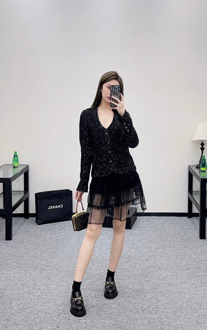 C 25 Plaid woven jacket