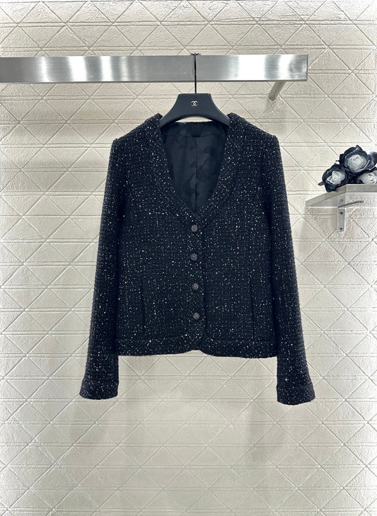 C 25 Plaid woven jacket