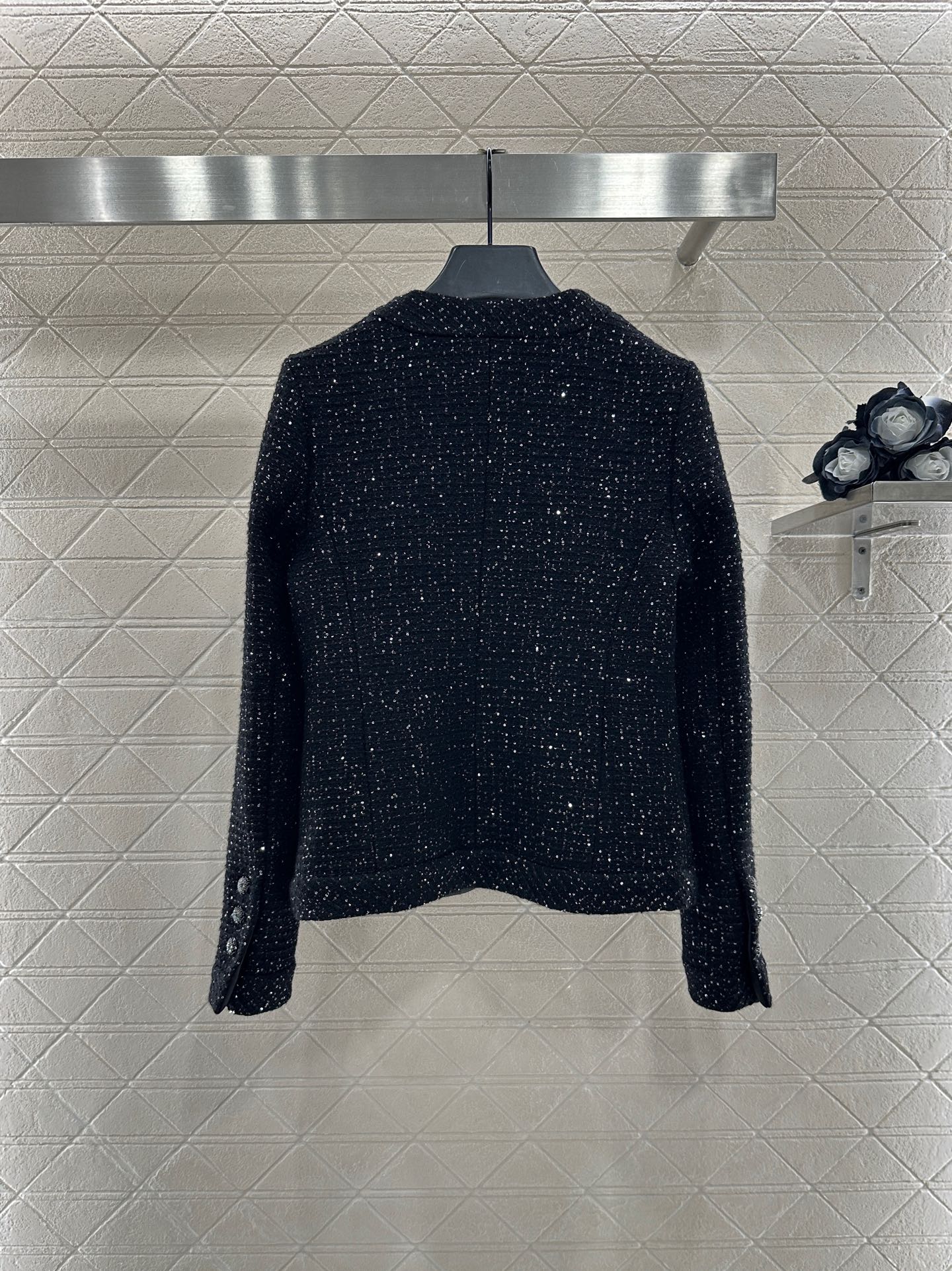 C 25 Plaid woven jacket