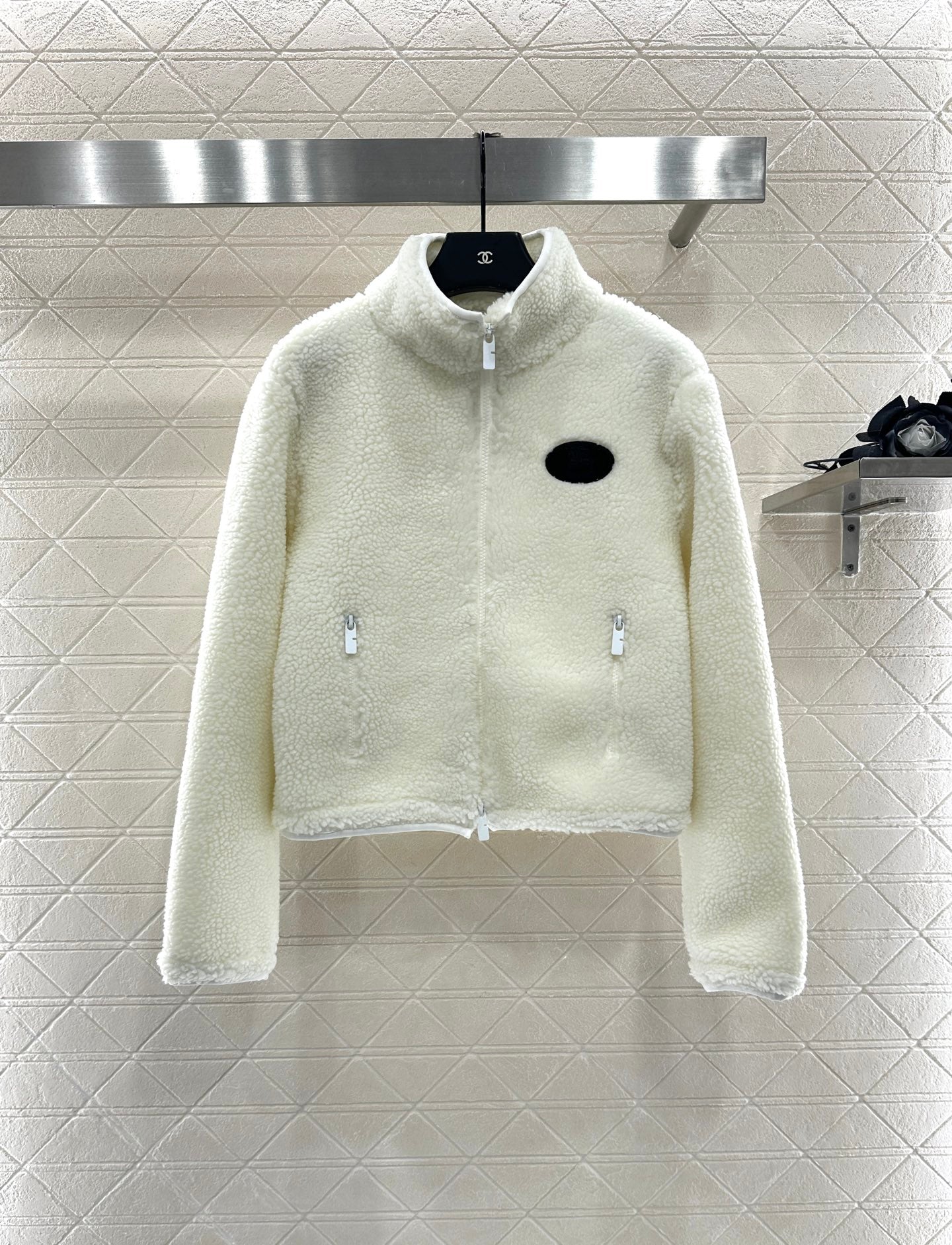 Bur 25 Particle plush zipper jacket