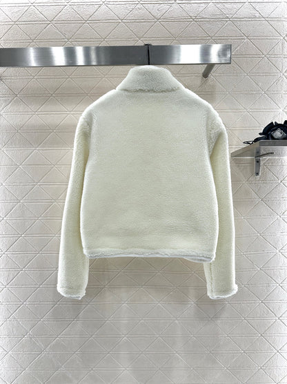 Bur 25 Particle plush zipper jacket