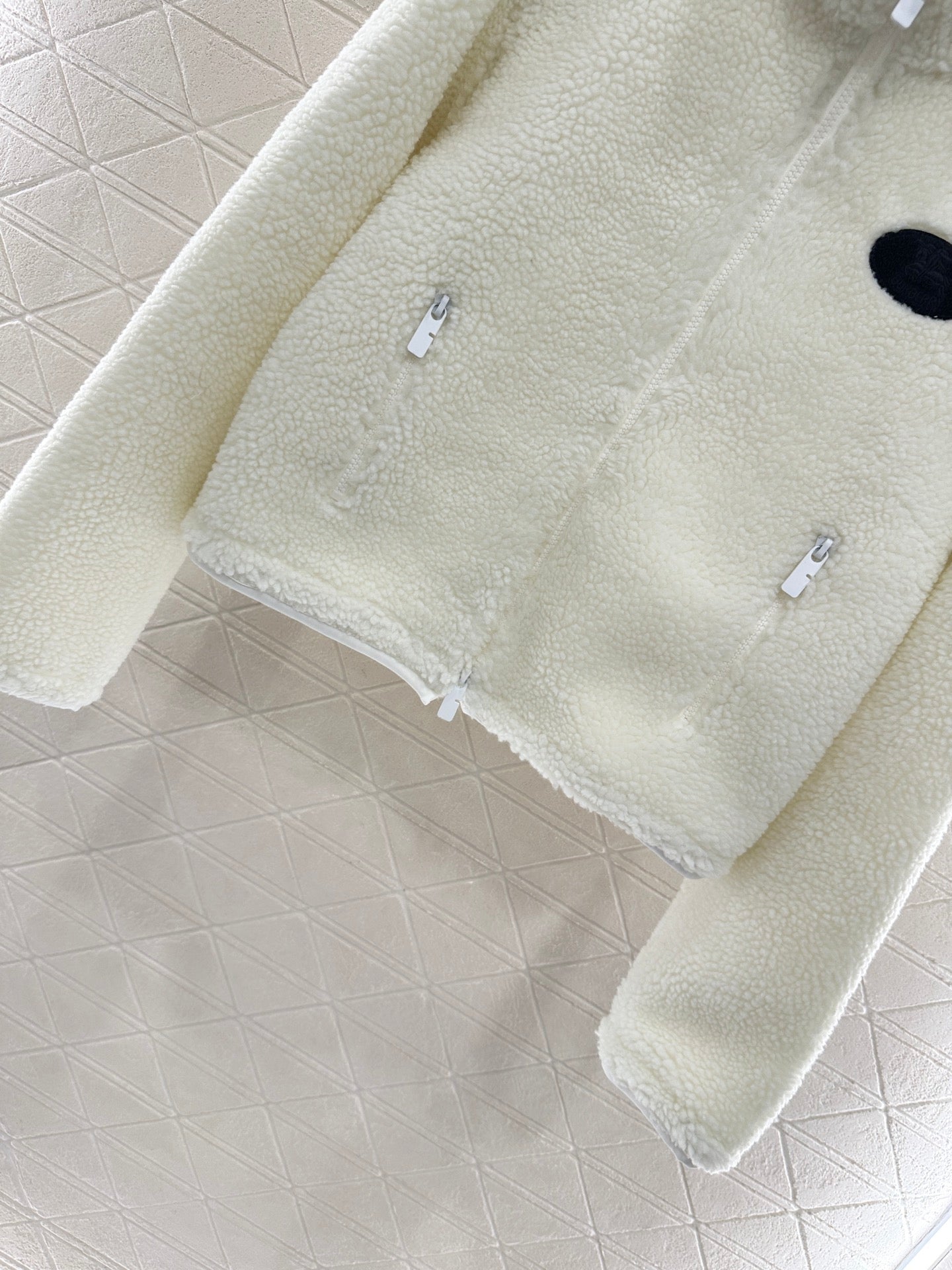 Bur 25 Particle plush zipper jacket