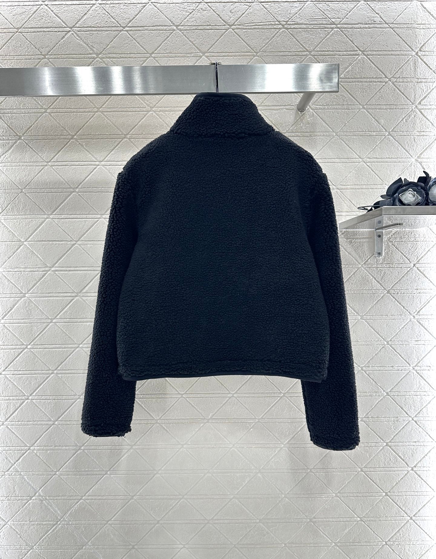 Bur 25 Particle plush zipper jacket