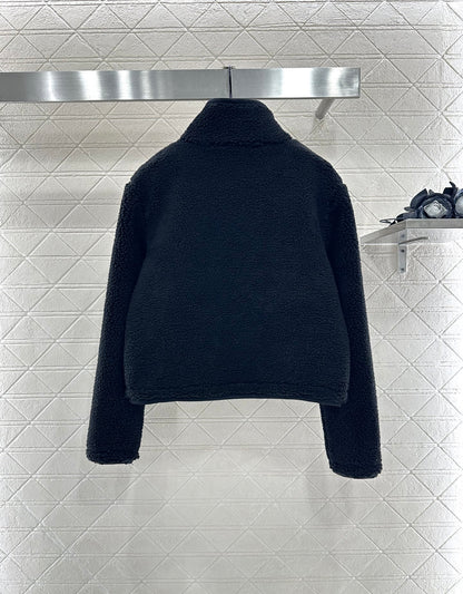 Bur 25 Particle plush zipper jacket