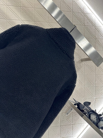 Bur 25 Particle plush zipper jacket