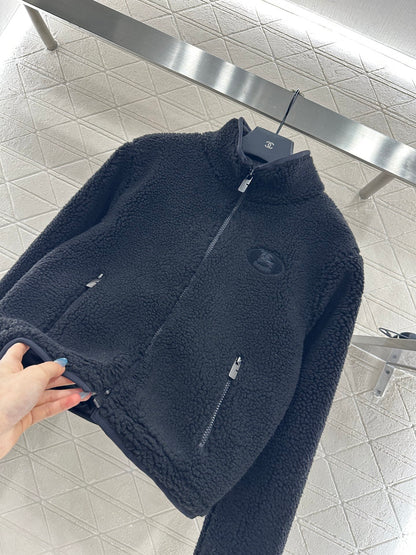 Bur 25 Particle plush zipper jacket
