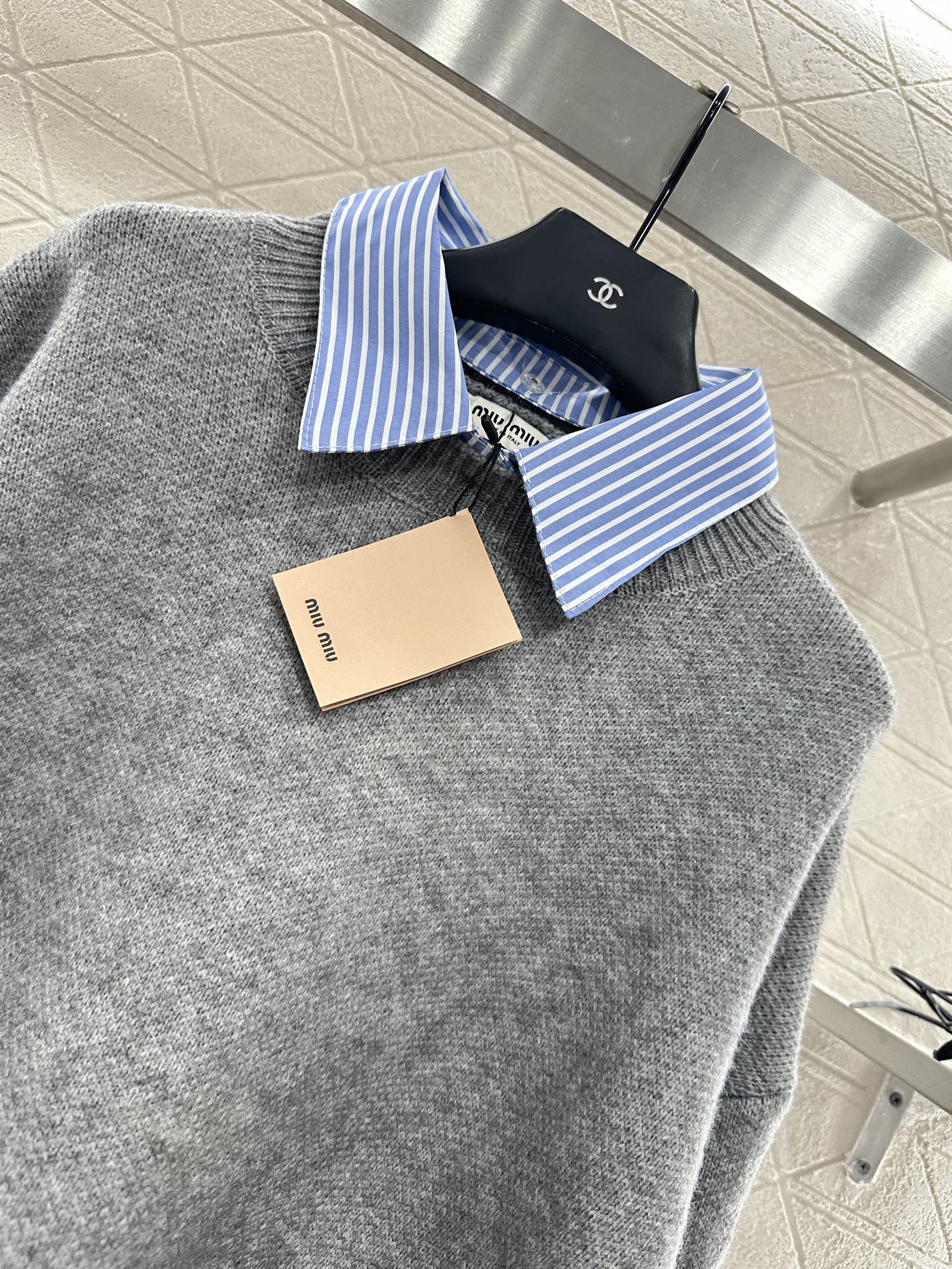 Mi 25 Knitted top and skirt set