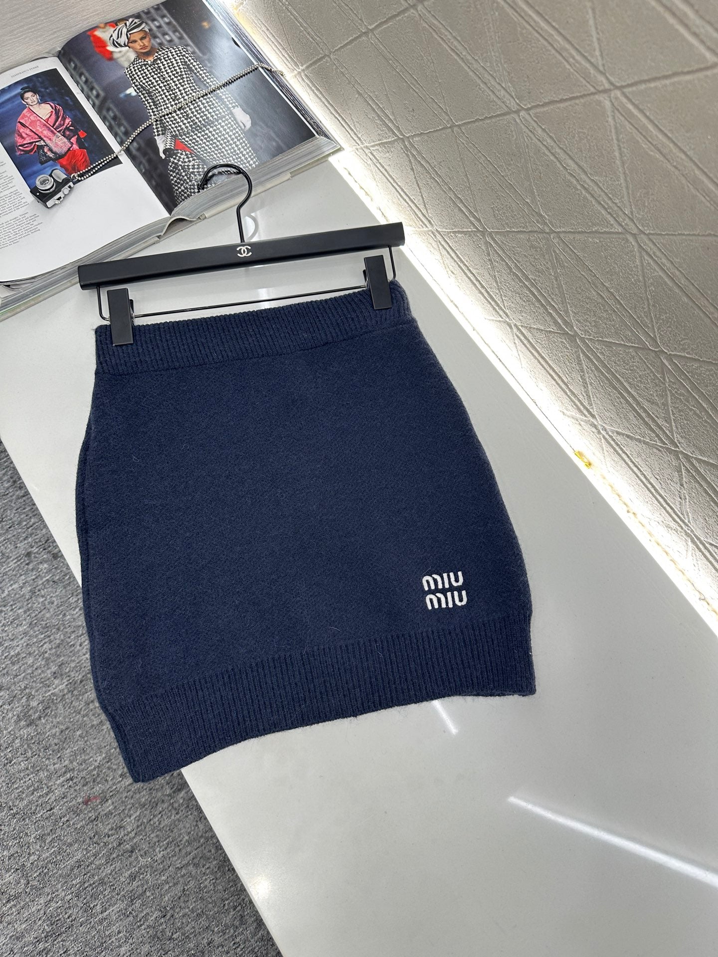 Mi 25 Knitted top and skirt set