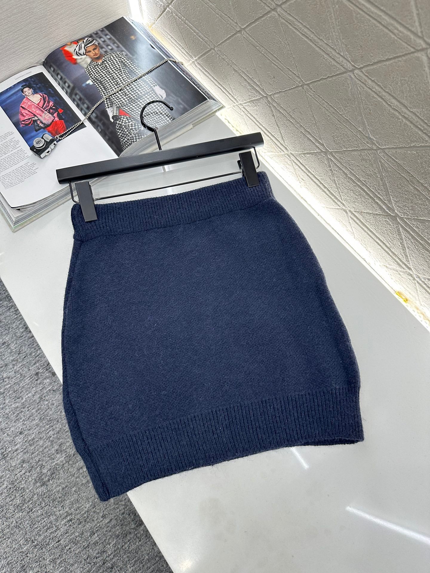 Mi 25 Knitted top and skirt set
