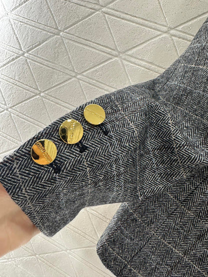Mi 25 Plaid pocket suit jacket
