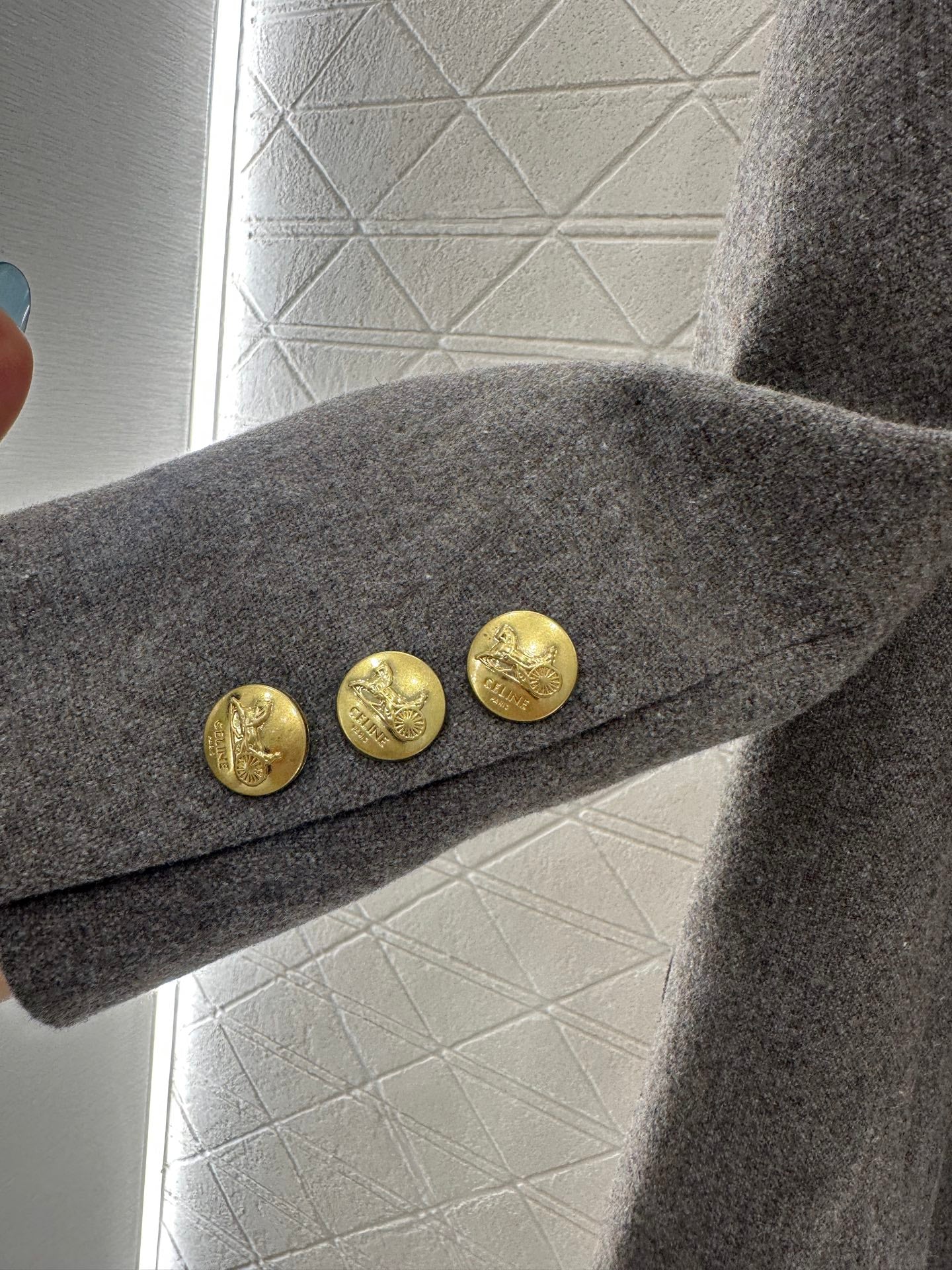 Ce 25 Velvet collar suit jacket
