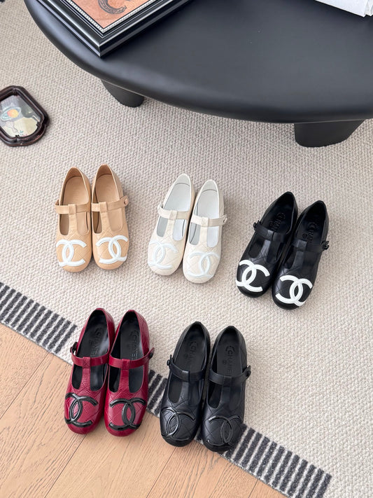 C 25 Vintage vintage series flat shoes
