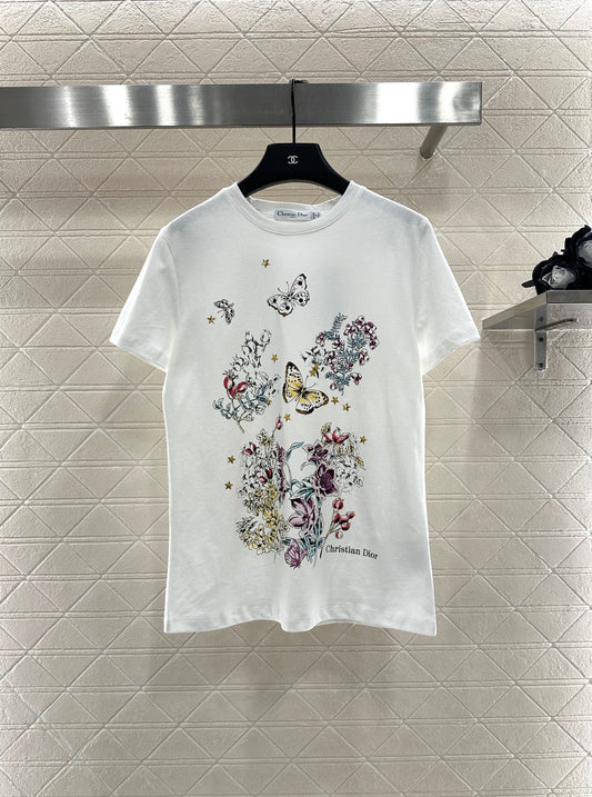 Di 25 Round neck printed all cotton 𝑇𝑒𝑒