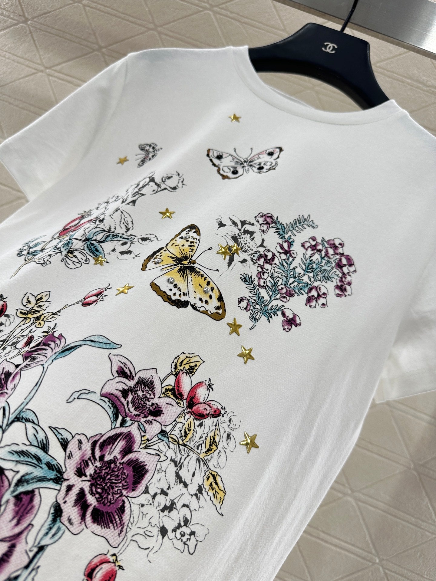 Di 25 Round neck printed all cotton 𝑇𝑒𝑒