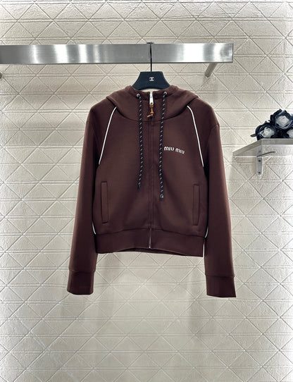 Mi 25 Hooded jacket and short skirt set