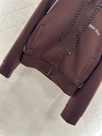 Mi 25 Hooded jacket and short skirt set