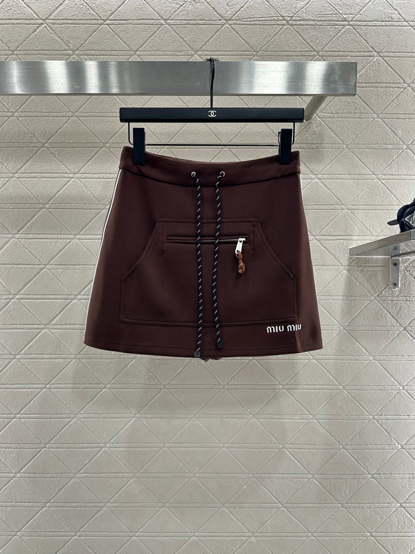 Mi 25 Hooded jacket and short skirt set