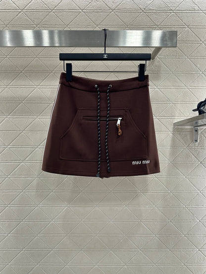 Mi 25 Hooded jacket and short skirt set