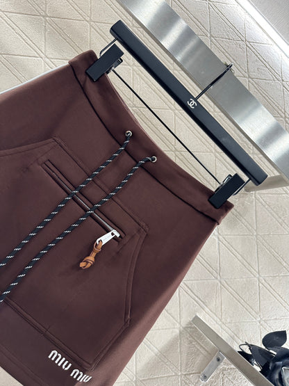 Mi 25 Hooded jacket and short skirt set