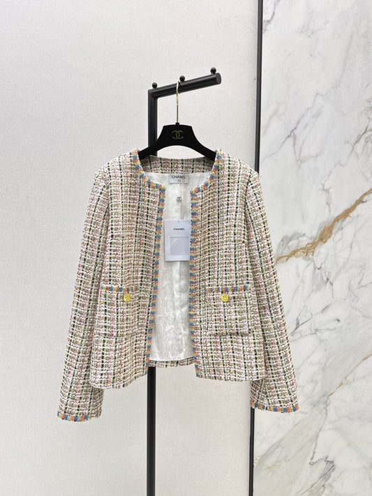 C 25 New woven woolen woolen woolen coat