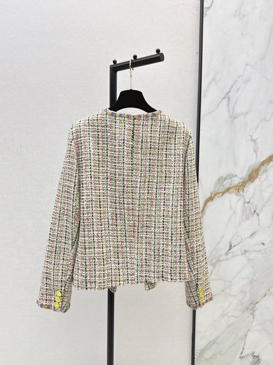 C 25 New woven woolen woolen woolen coat