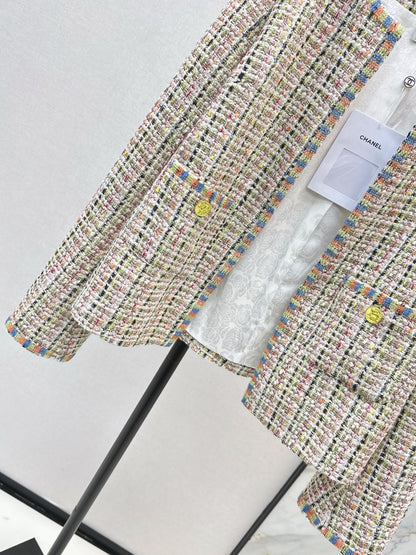 C 25 New woven woolen woolen woolen coat