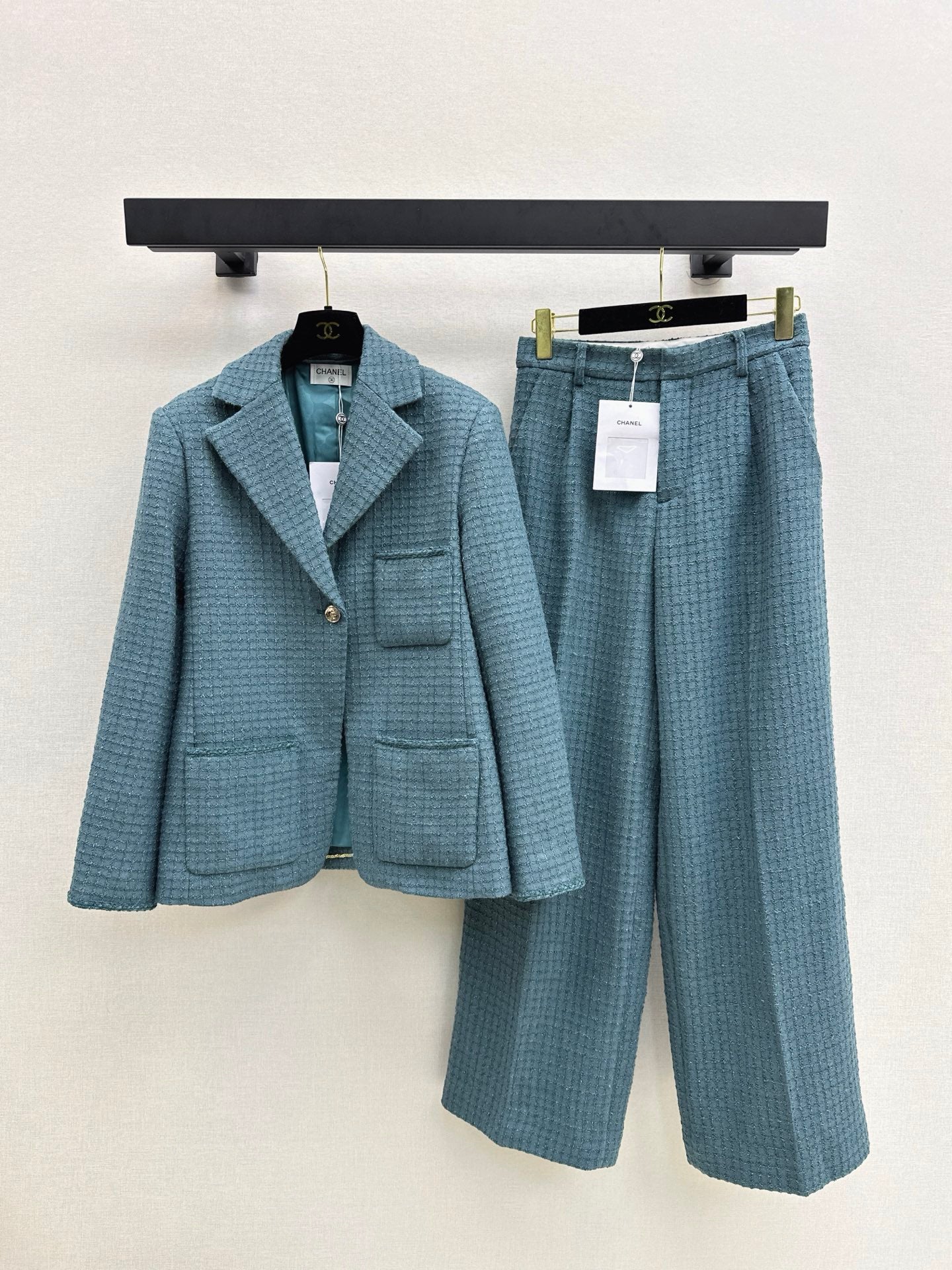 C 25 New plaid tweed weaving set