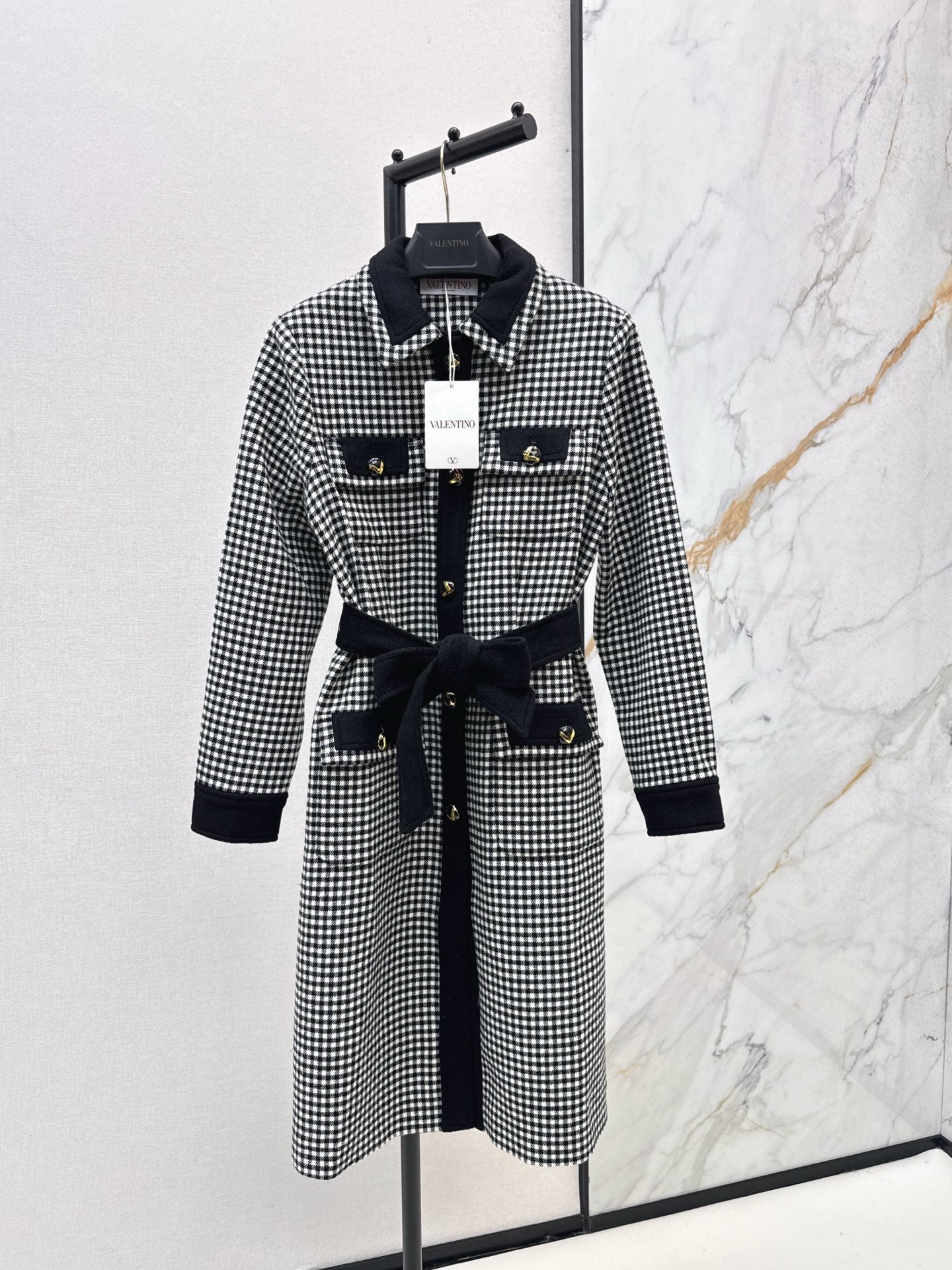 Val 25 New Classic Decorative Windbreaker Coat