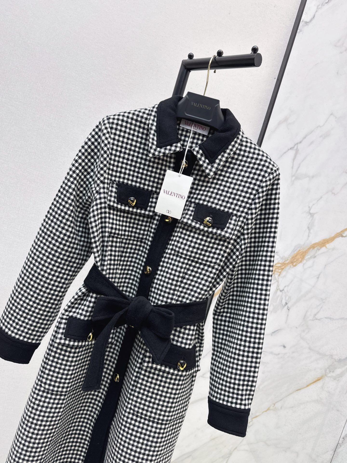 Val 25 New Classic Decorative Windbreaker Coat