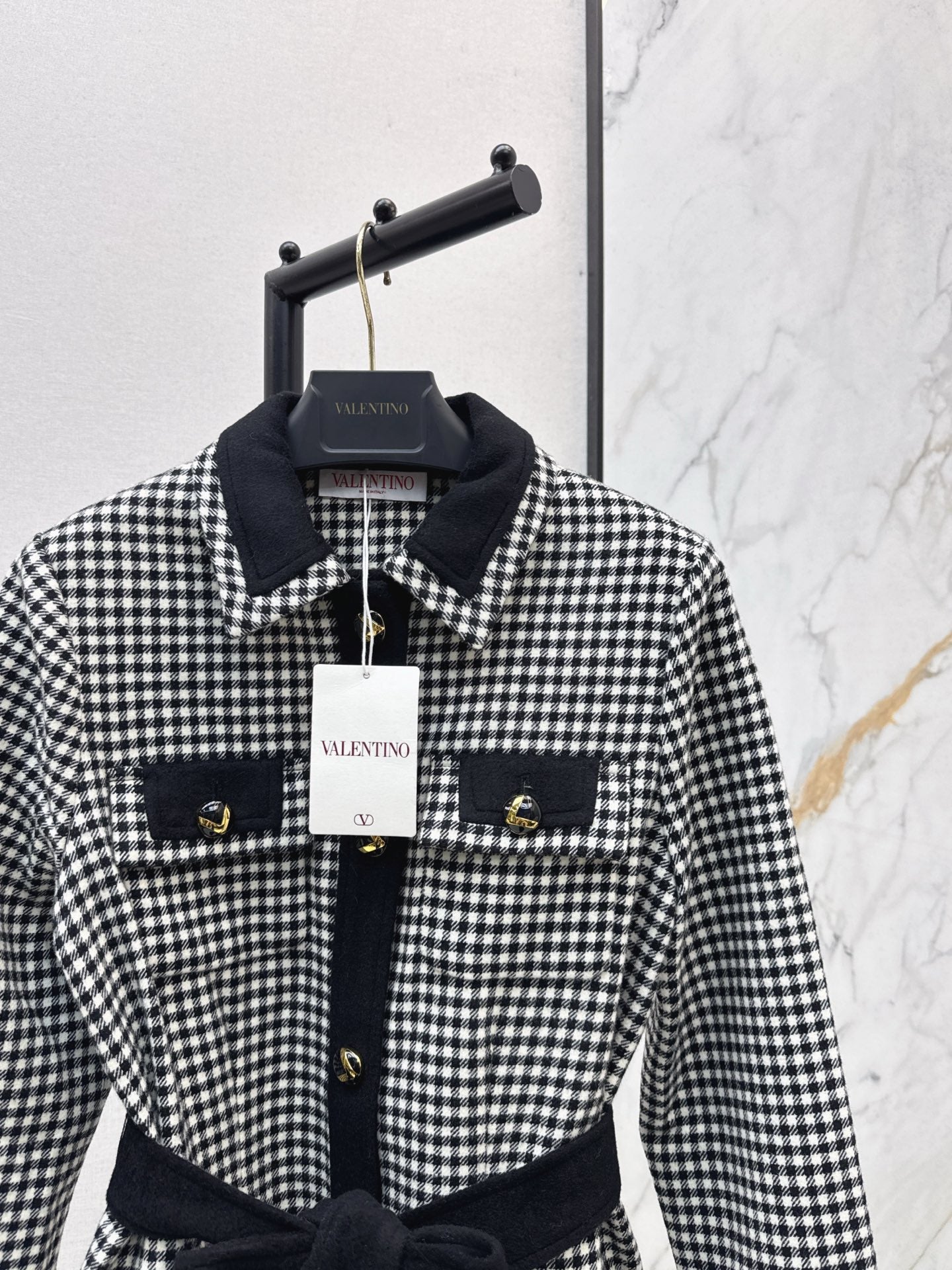 Val 25 New Classic Decorative Windbreaker Coat