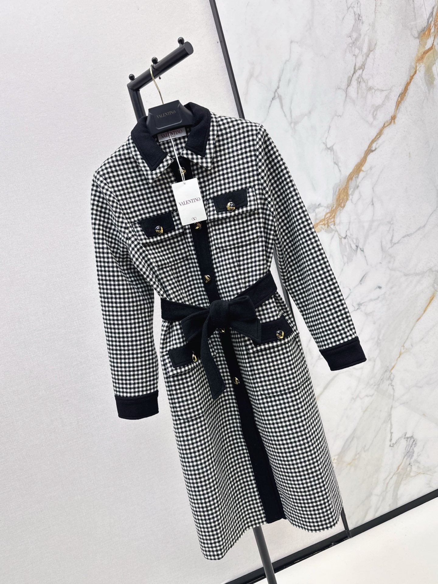 Val 25 New Classic Decorative Windbreaker Coat