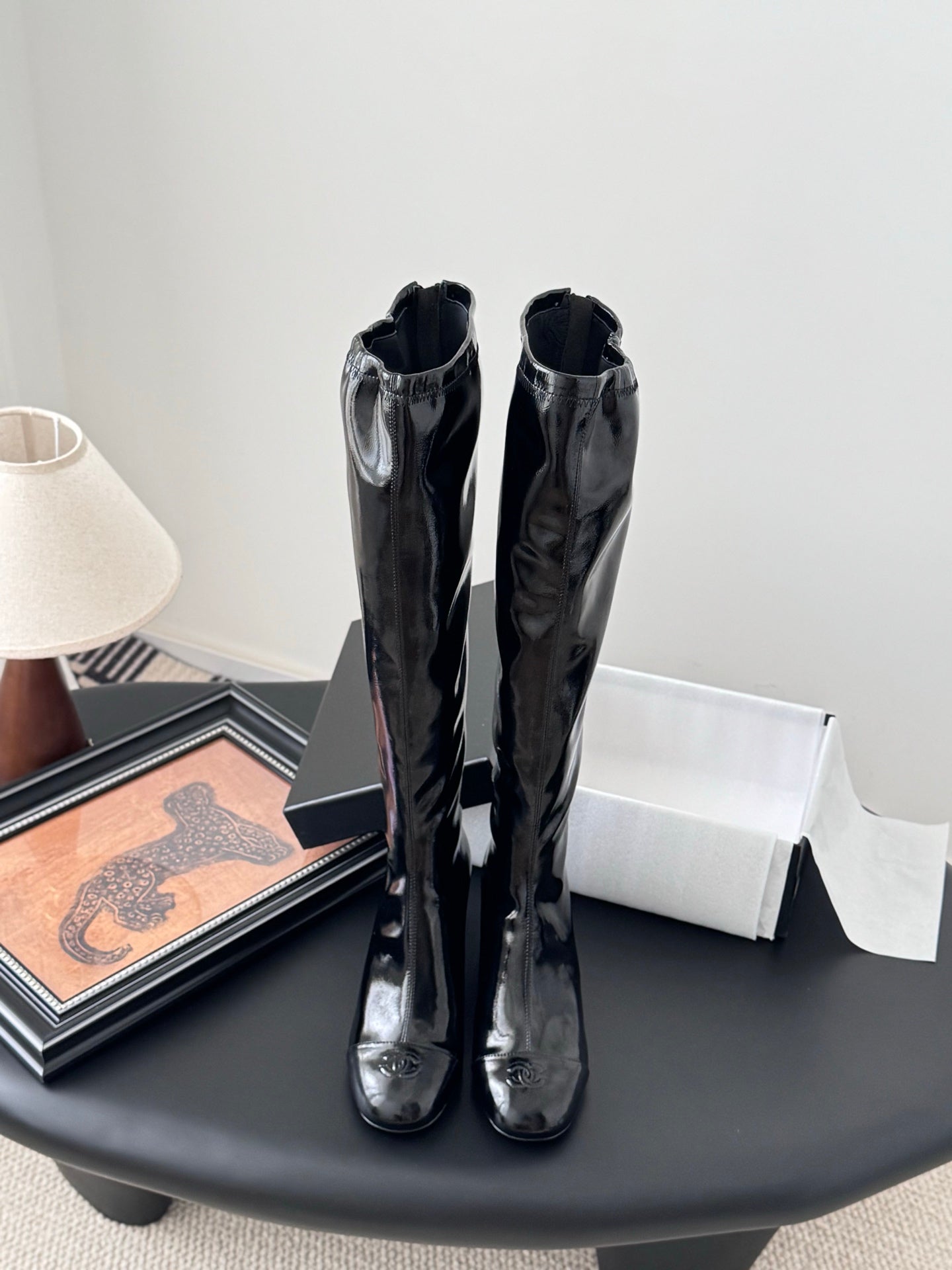 C 25K new wedge boots（BLACK/RED/KHAKI/BEIGI）