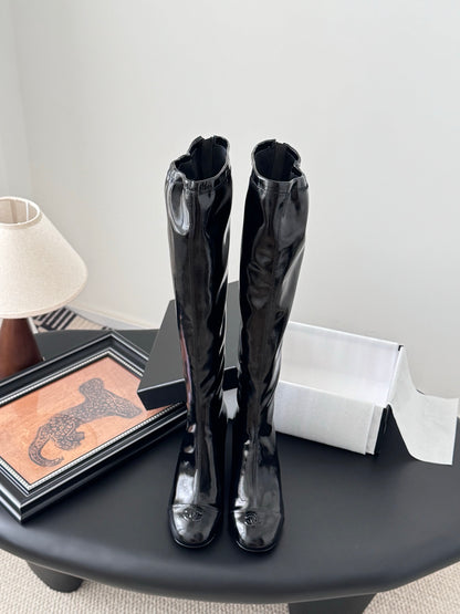 C 25K new wedge boots（BLACK/RED/KHAKI/BEIGI）
