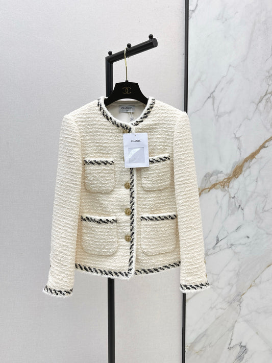C 25 New woven woolen woolen woolen coat