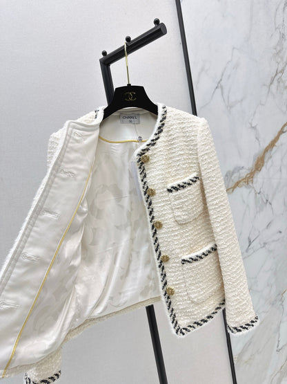 C 25 New woven woolen woolen woolen coat