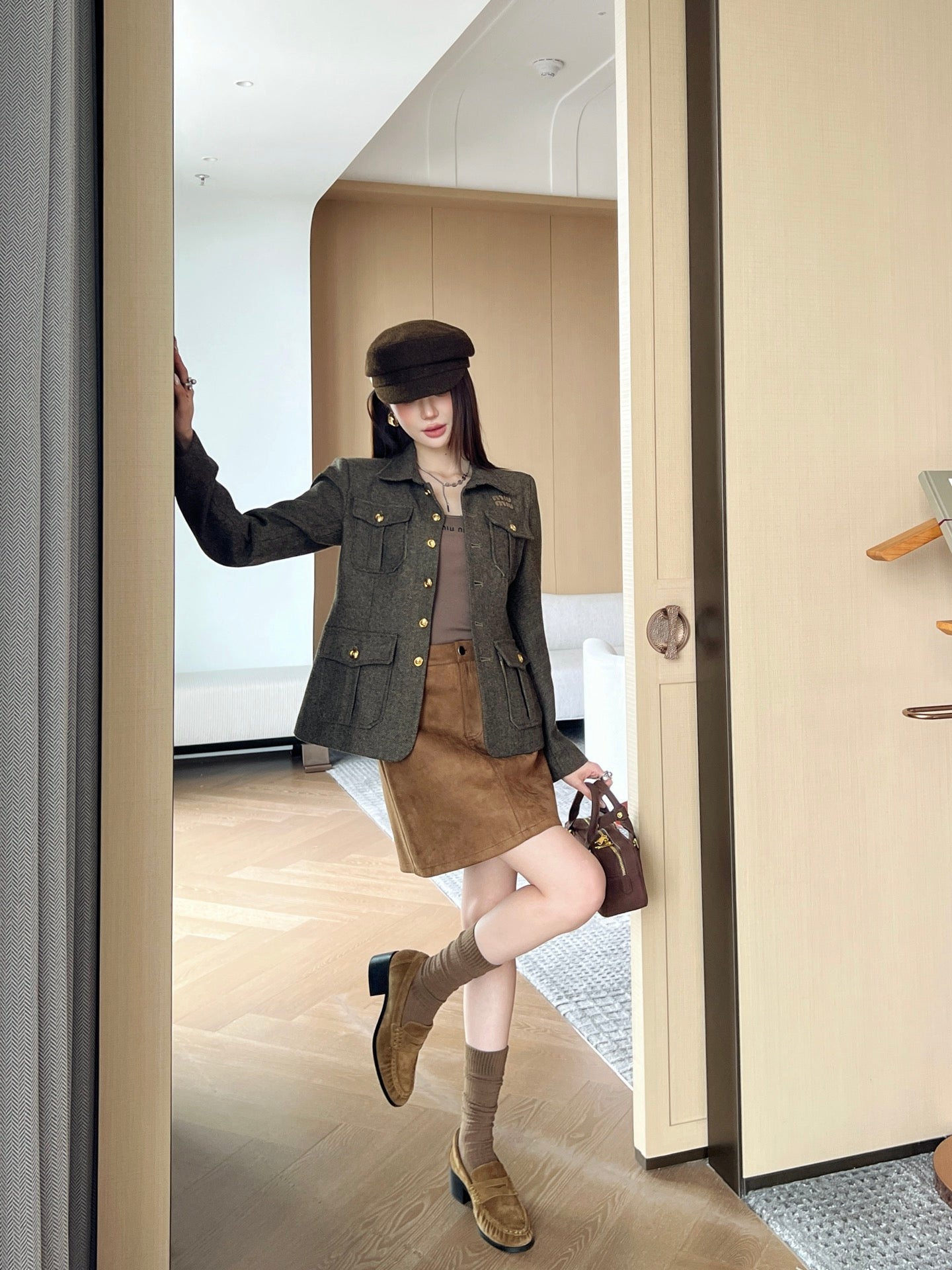Mi 25 New wool collar jacket
