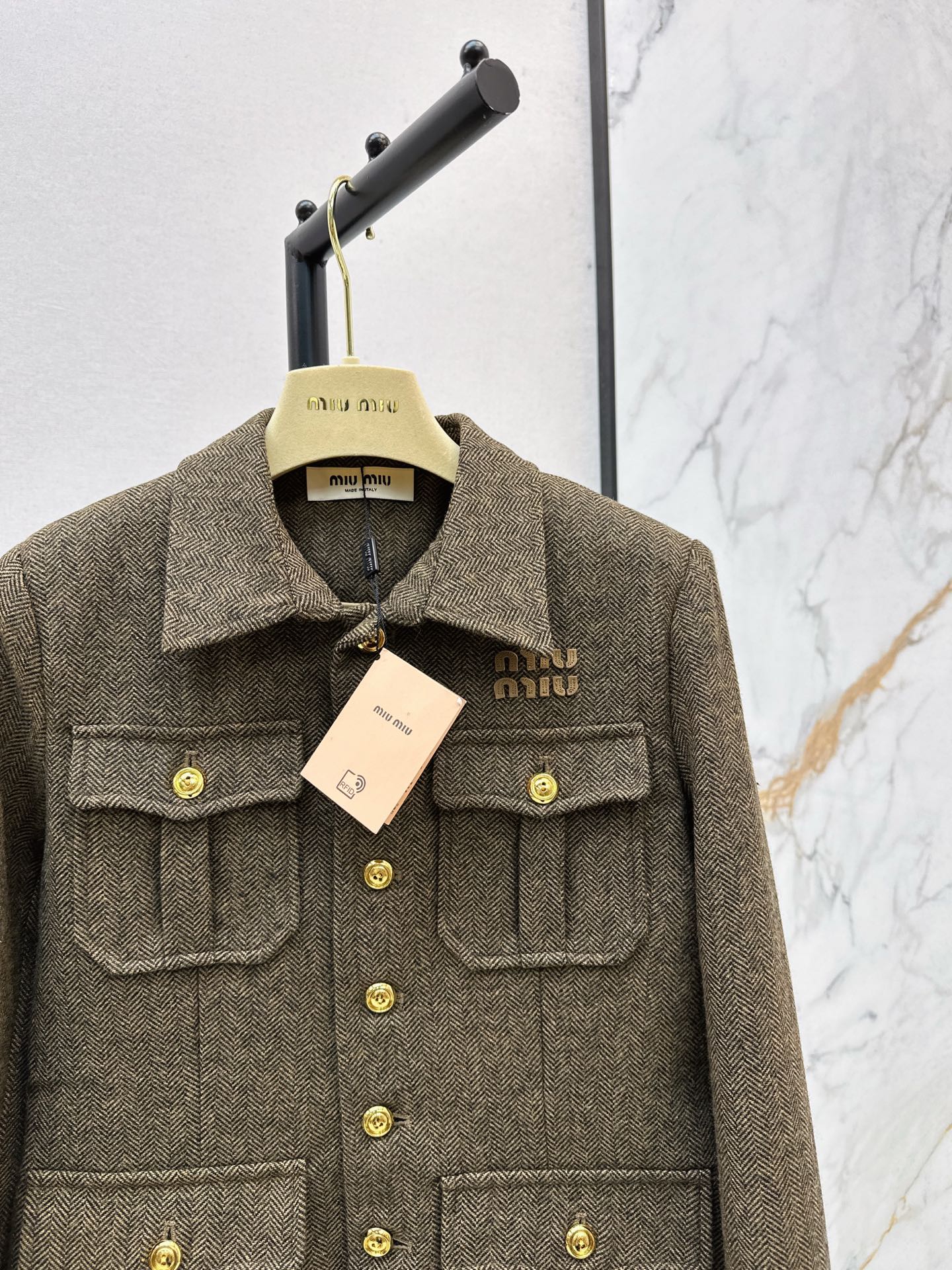 Mi 25 New wool collar jacket