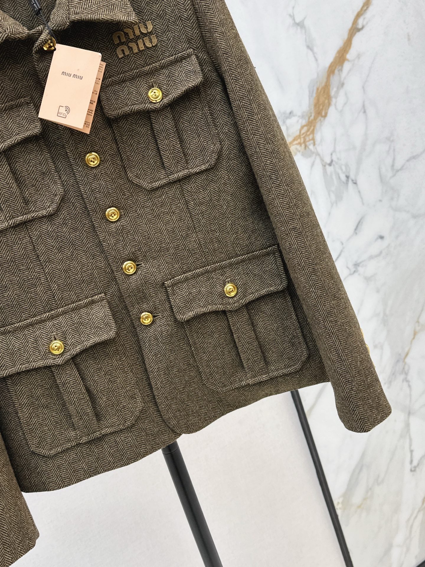 Mi 25 New wool collar jacket