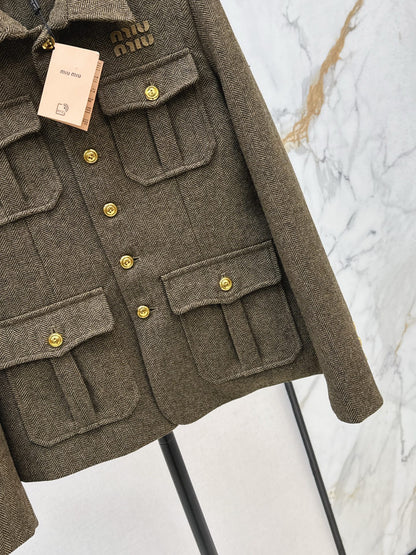Mi 25 New wool collar jacket