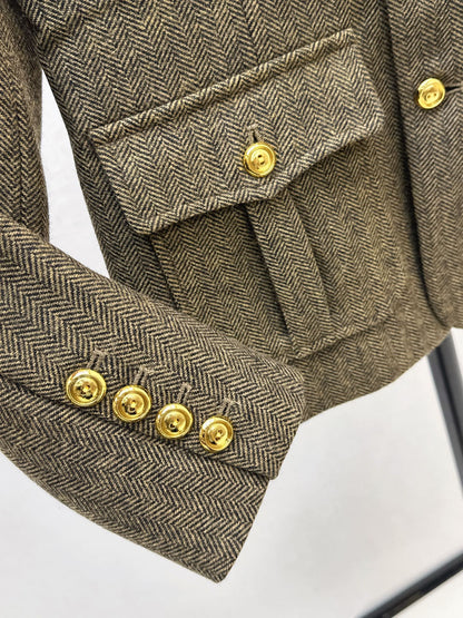 Mi 25 New wool collar jacket