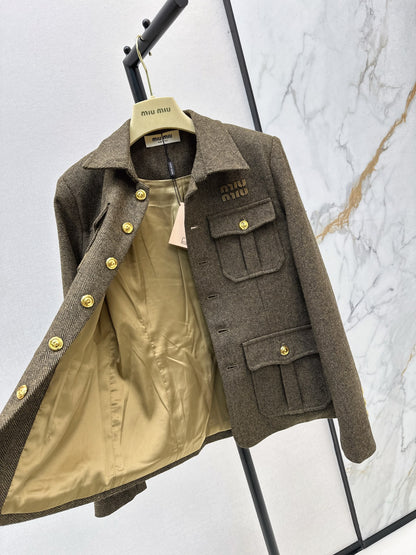 Mi 25 New wool collar jacket