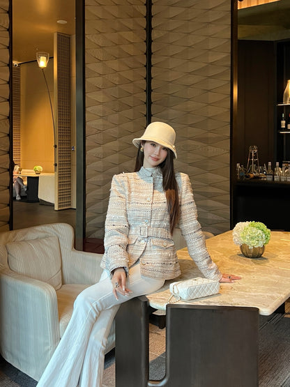 C 25 New socialite style woven jacket