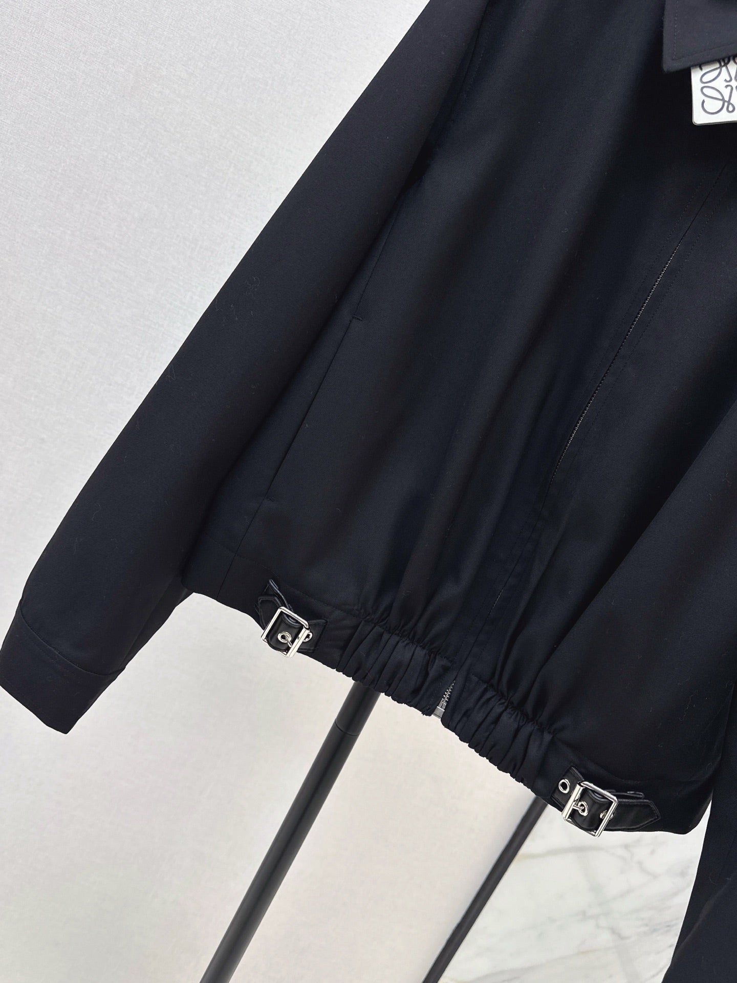 Lo 25 New style lapel short jacket(wine red/BLACK)