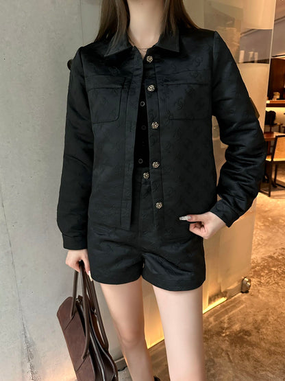 C 25 New jacquard logo jacket