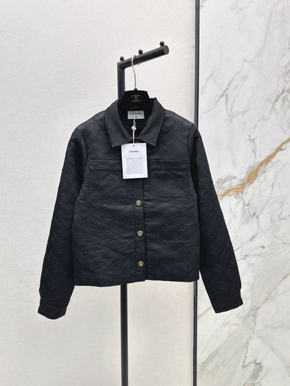 C 25 New jacquard logo jacket