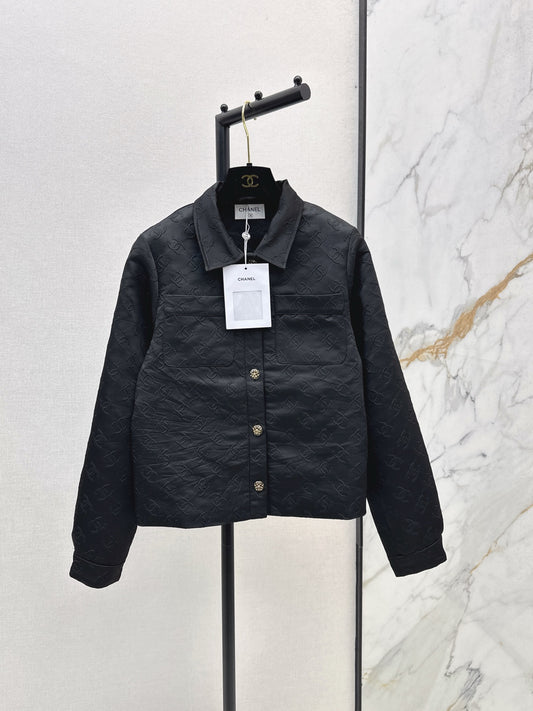 C 25 New jacquard logo jacket