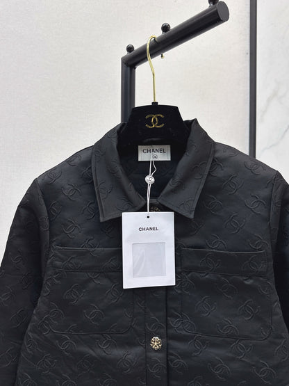 C 25 New jacquard logo jacket