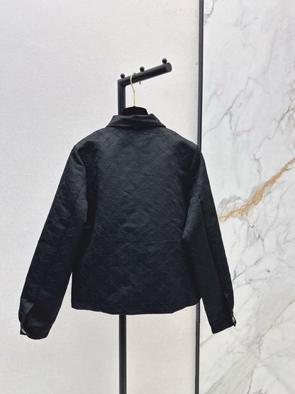 C 25 New jacquard logo jacket