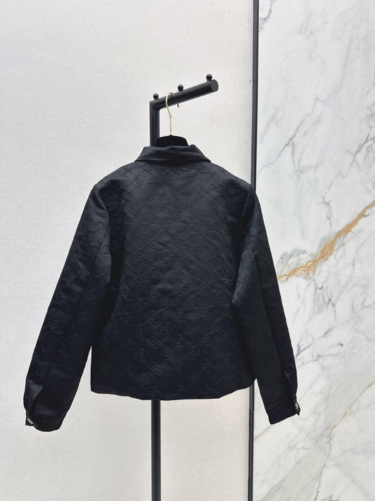 C 25 New jacquard logo jacket